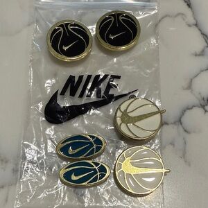 New Nike Metal Shoelace Pendants